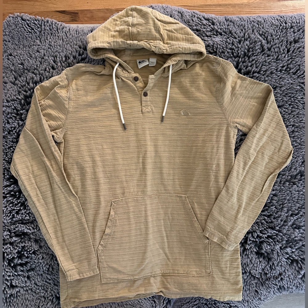 Quiksilver Beige Hooded Top
